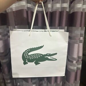 Lacoste gift bag new